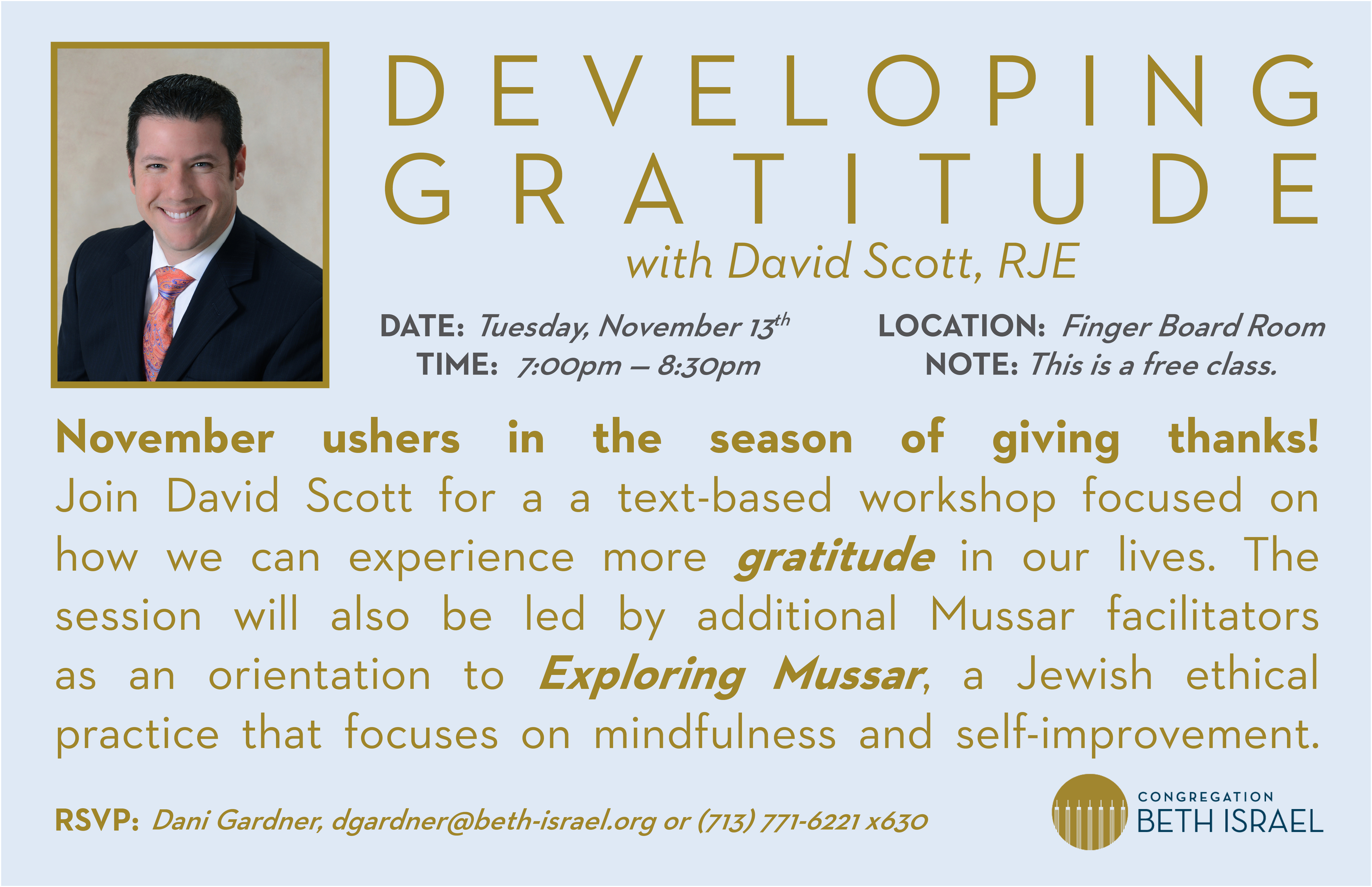 Mussar with David Scott, RJE 3