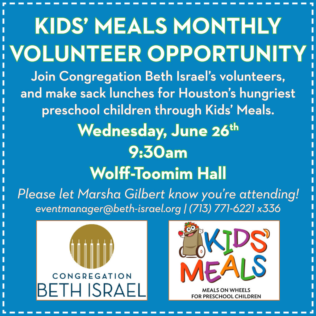 Kids’ Meals – Volunteer Opportunity 3