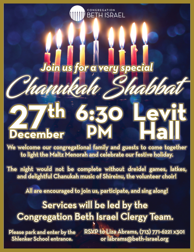 Chanukah Family Shabbat 3