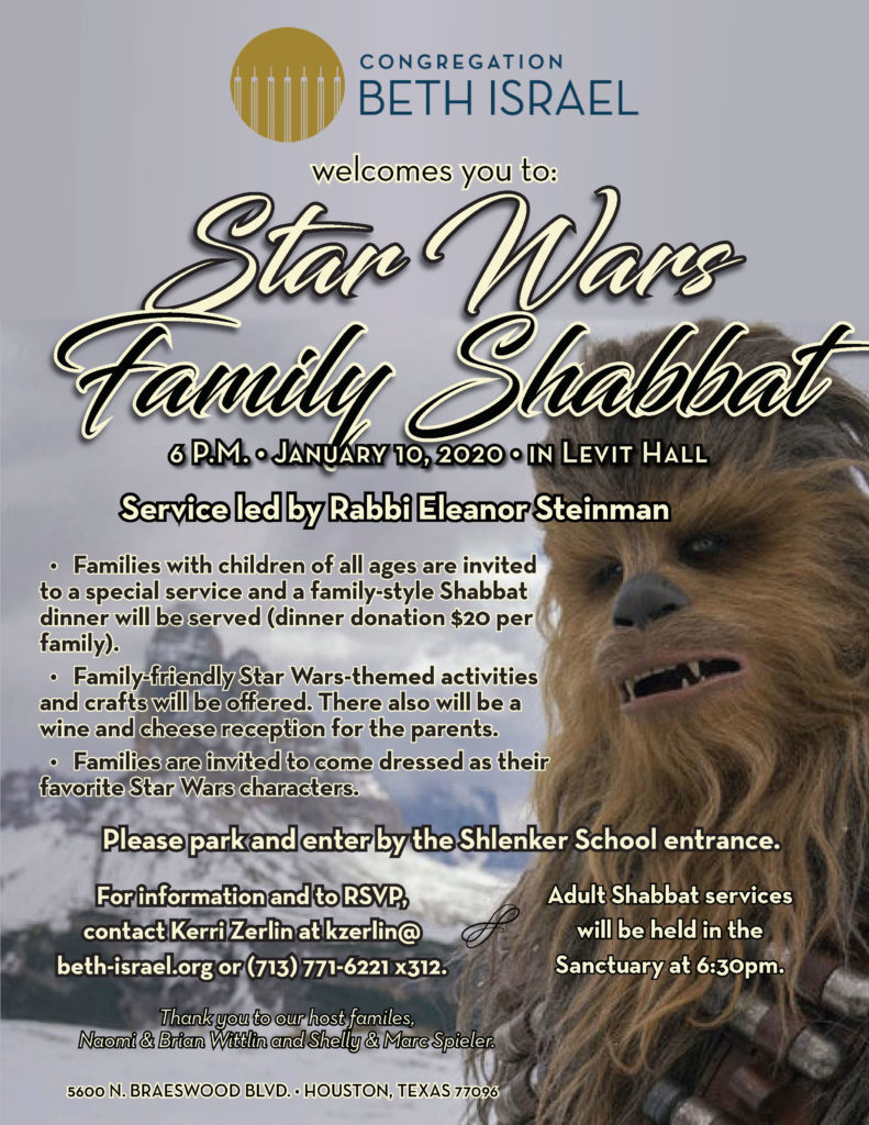 Star Wars Family Shabbat 3