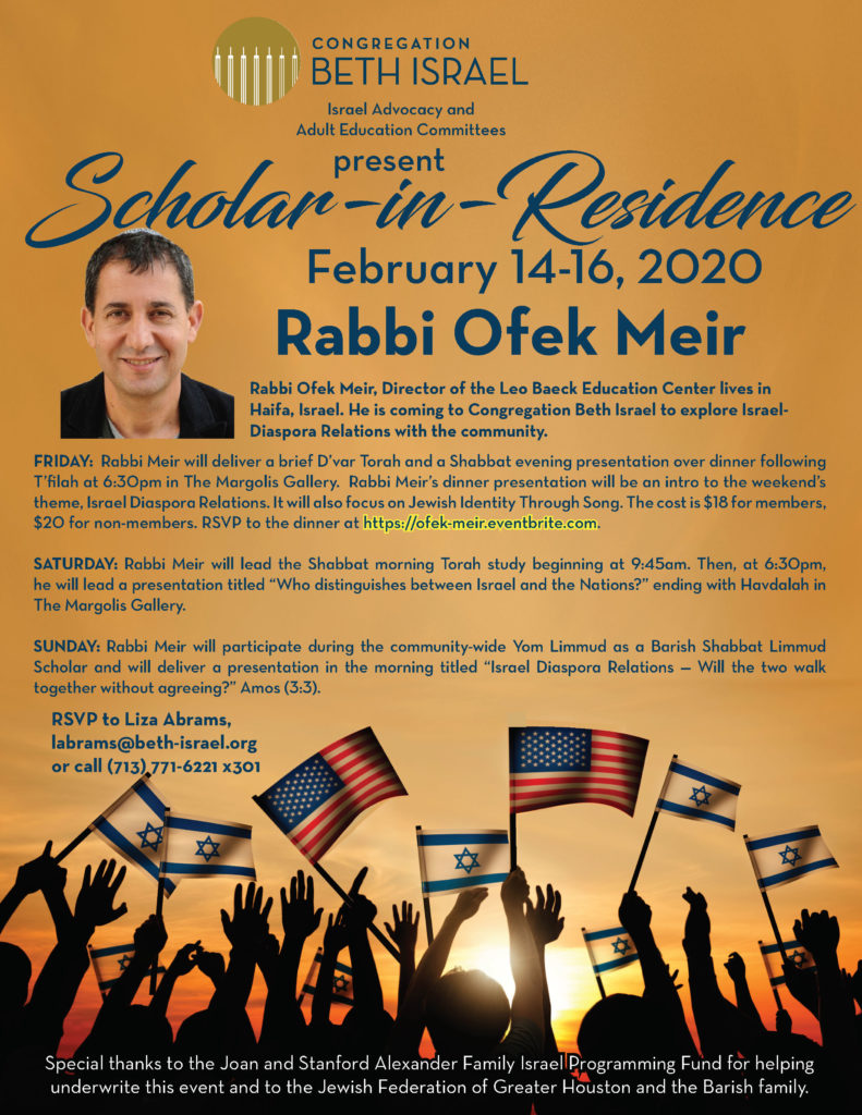 Scholar-in-Residence Ofek Meir 3