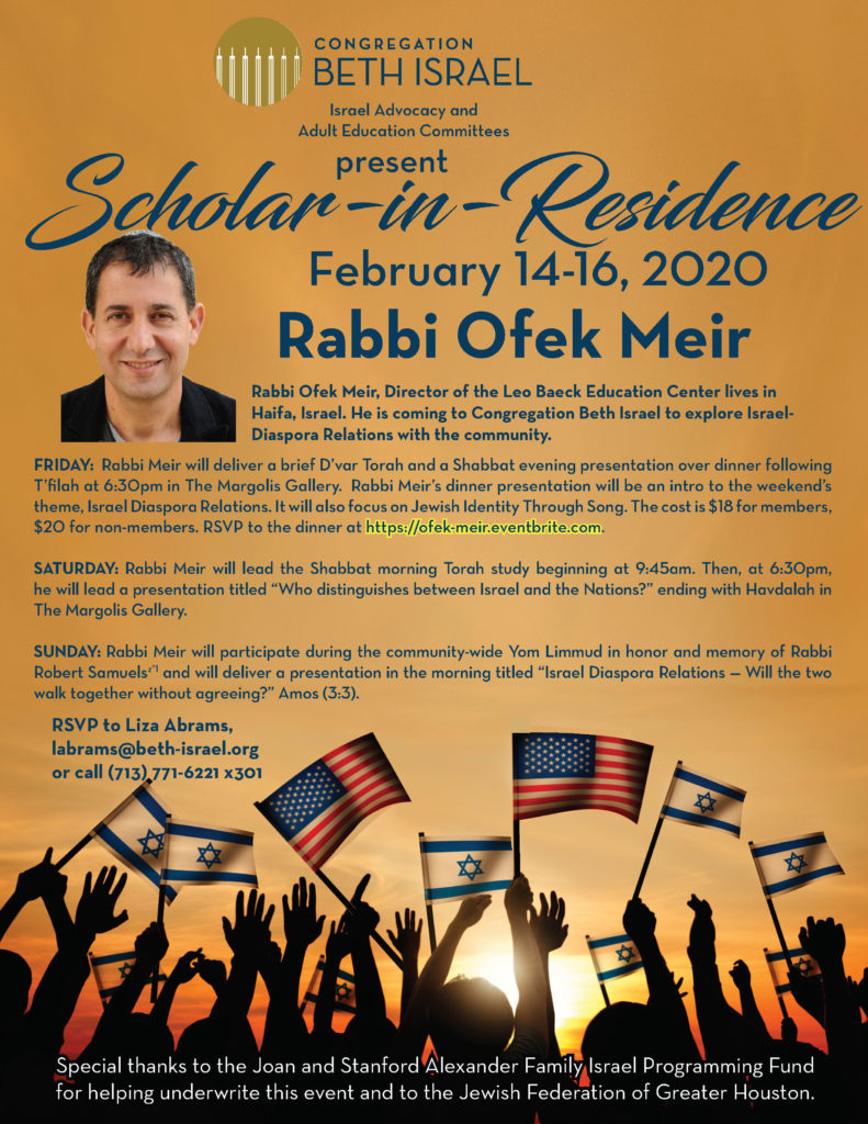 Scholar-in-Residence Ofek Meir 3